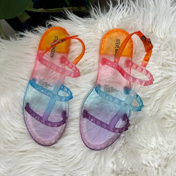 Steve Madden JJelly 3 Colorful Sandals - Picture 1 of 4